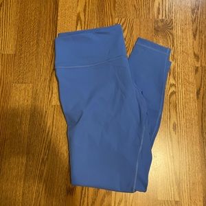 lululemon athletica Blue Leggings
